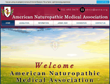 Tablet Screenshot of anma.org