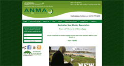 Desktop Screenshot of anma.com.au